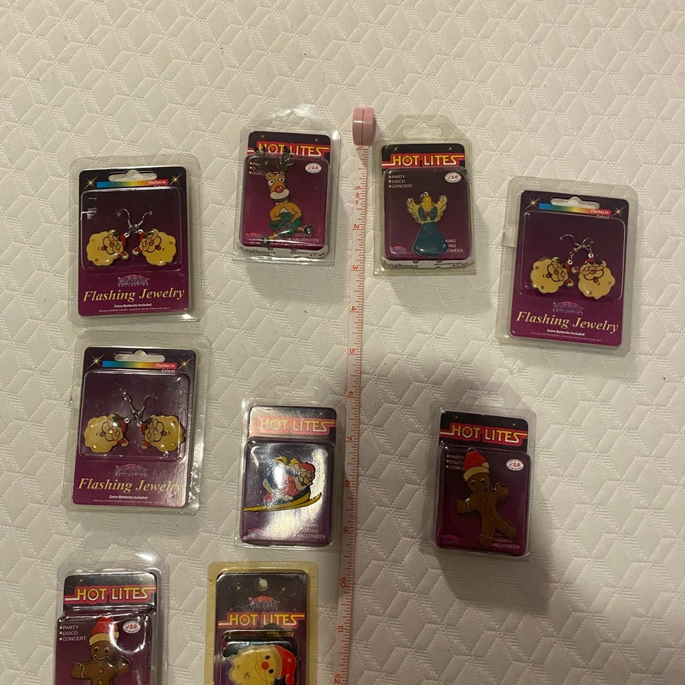 Flashing Jewelry Set - Fun and Colorful vintage
